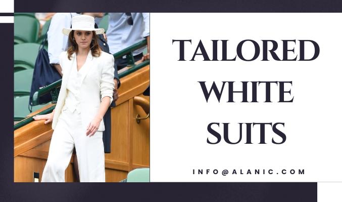 tailored white suits