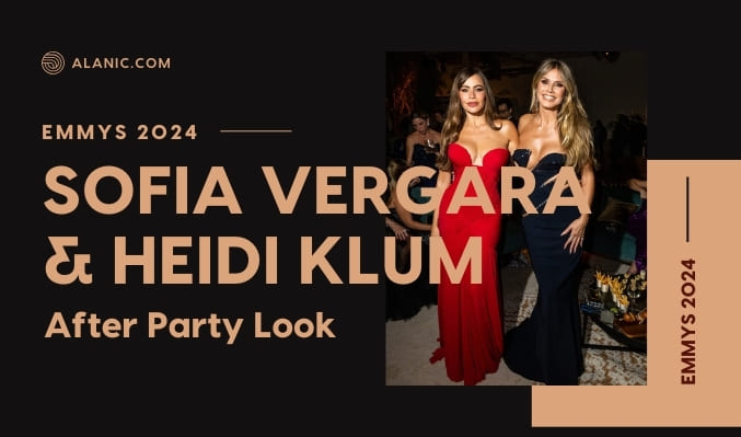 sofia vergara and heidi klum emmys 2024 fashion outfit