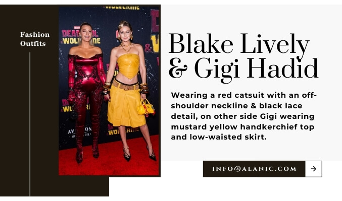 Blake Lively & Gigi Hadid red carpet look