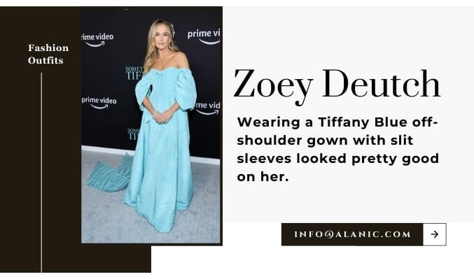 Zoey Deutch red carpet look