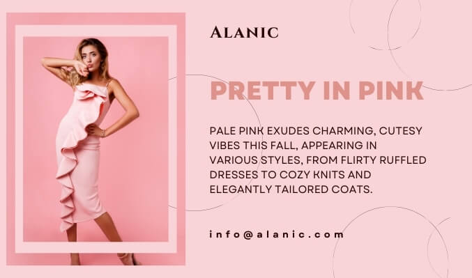 pretty in pink fall color trends