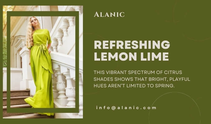 refreshing lemon lime fall color trends