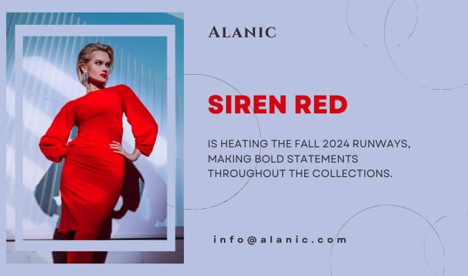 siren red fall color trends