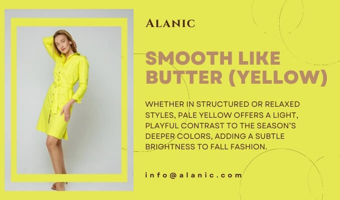 smooth like butter yellow fall color trends