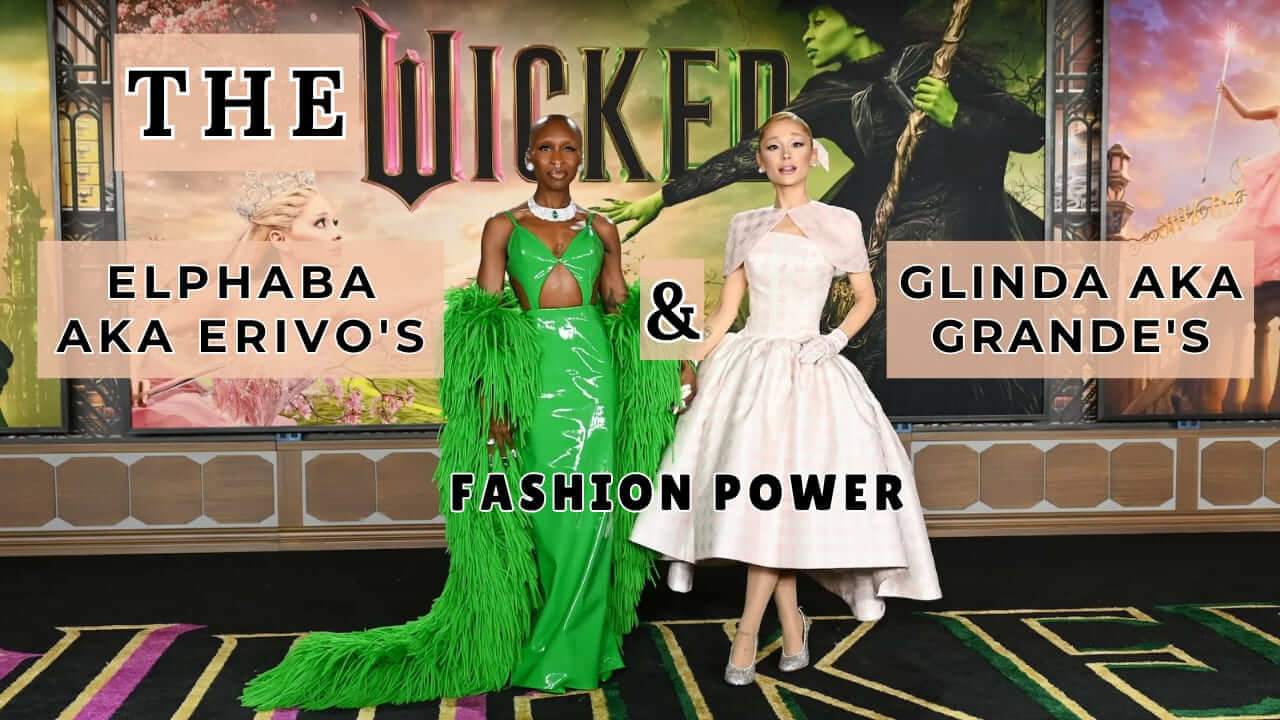 Glinda Aka Grande & Elphaba Aka Erivo Fashion Outfits