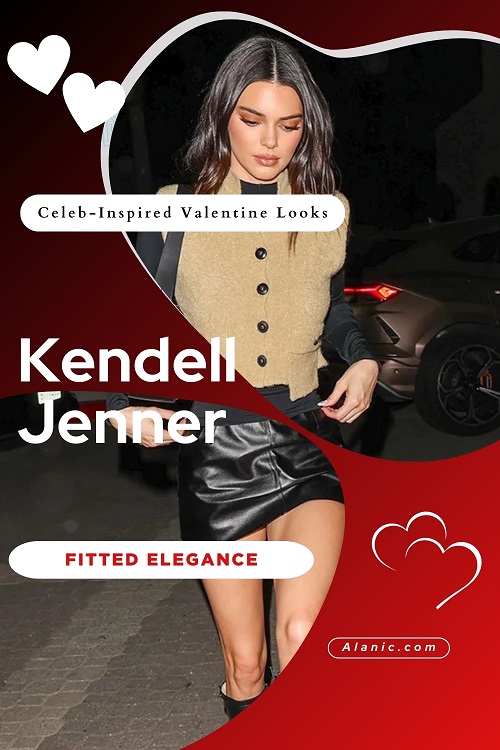 Kendell Jenner Valentine's Day Looks