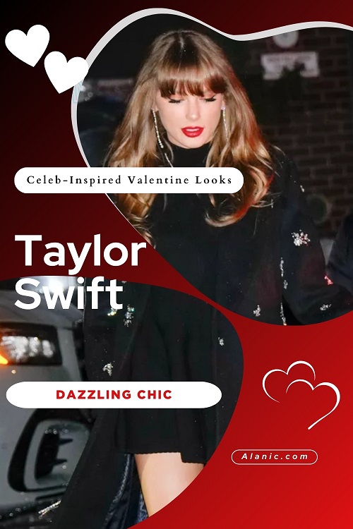 Taylor Swift Valentine's Day Looks