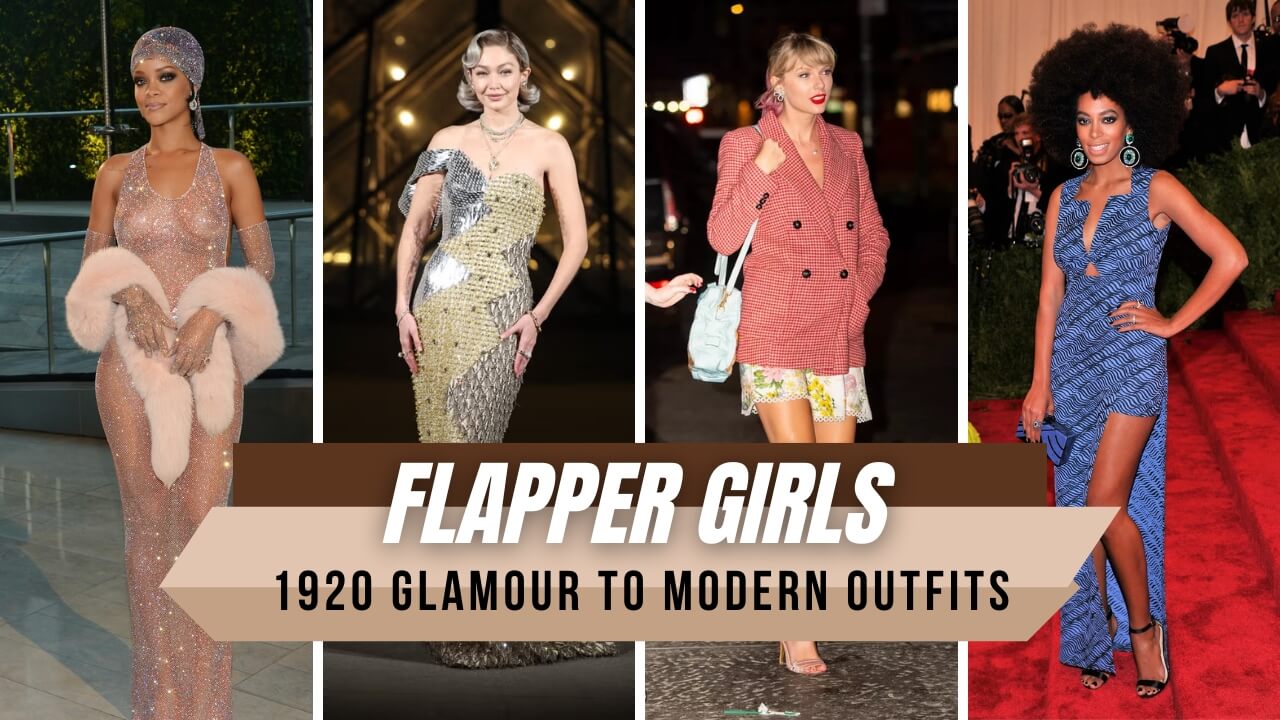 Flapper Girls: 1920s Glamour to Modern Outfits