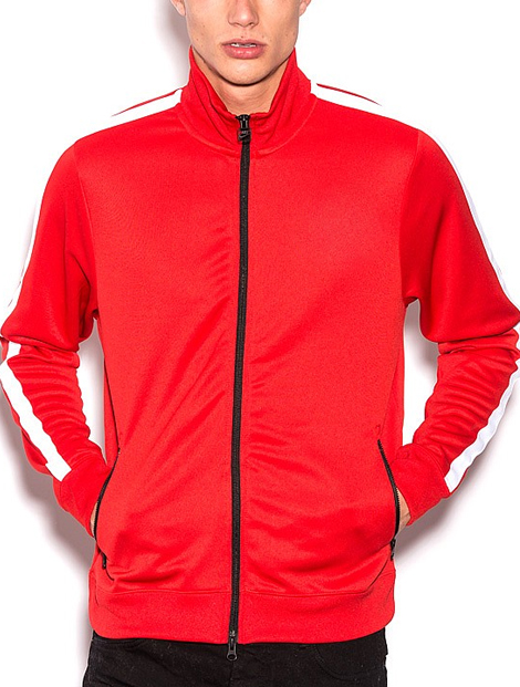Wholesale Glorious Red Sports Jacket Manufacturer