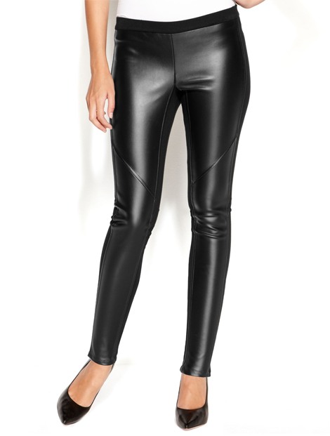 Wholesale Gorgeous Black Faux Leather Leggings in USA, UK, Canada
