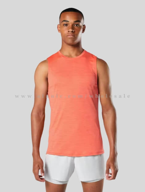 peach tank top with short for men vendor