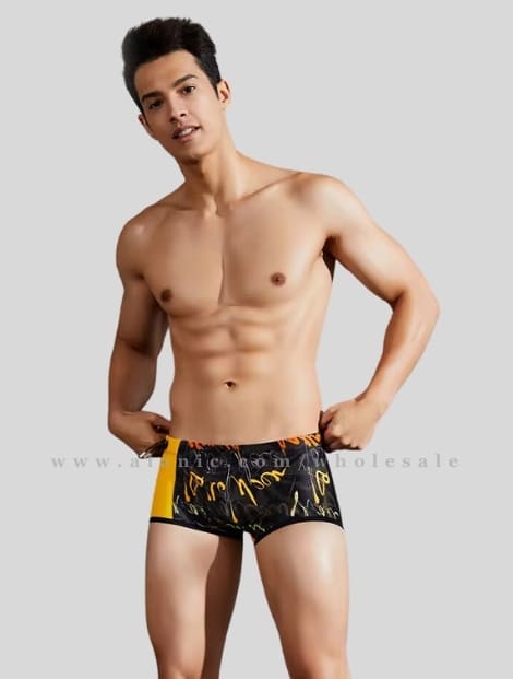 wholesale printed mens swimming trunks