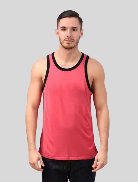 round neck tank top for men manufacturer