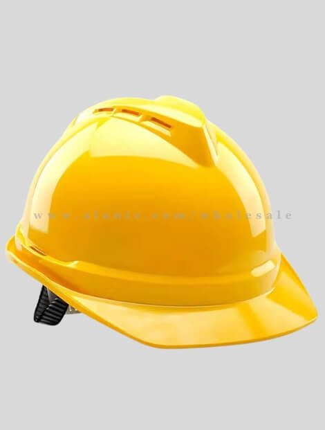 yellow construction helmet supplier