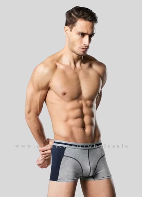 wholesale grey & blue mens underwear