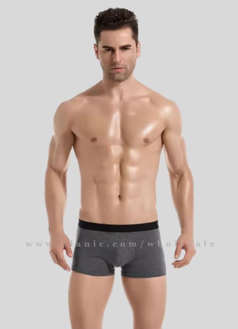 grey mens trunks underwear supplier