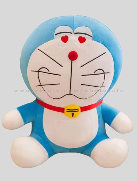 lovely doraemon stuffed toy vendor