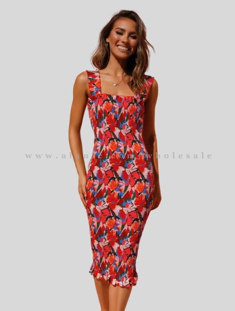 floral printed tank dress manufacturer