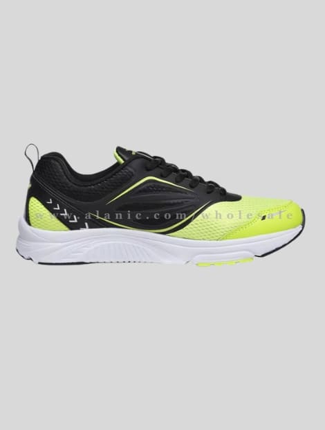 neon green & black running shoe manufacturer