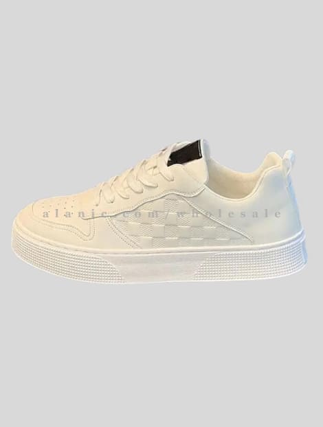 off white sneakers with mesh in bulk