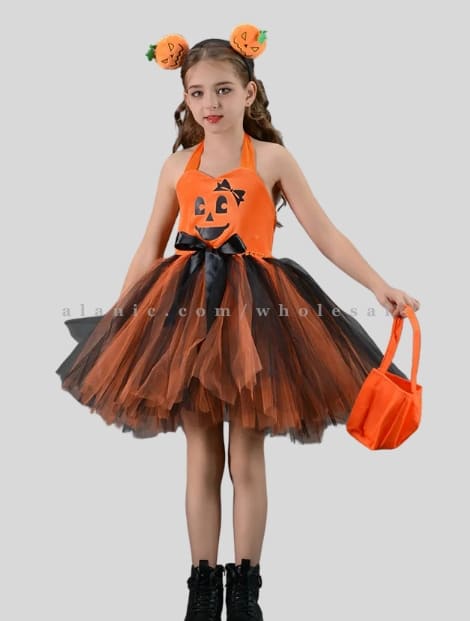 wholesale jack o lantern costume for girl