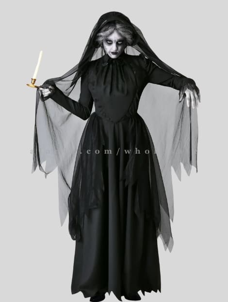 pure black witch costume for women manufacturer