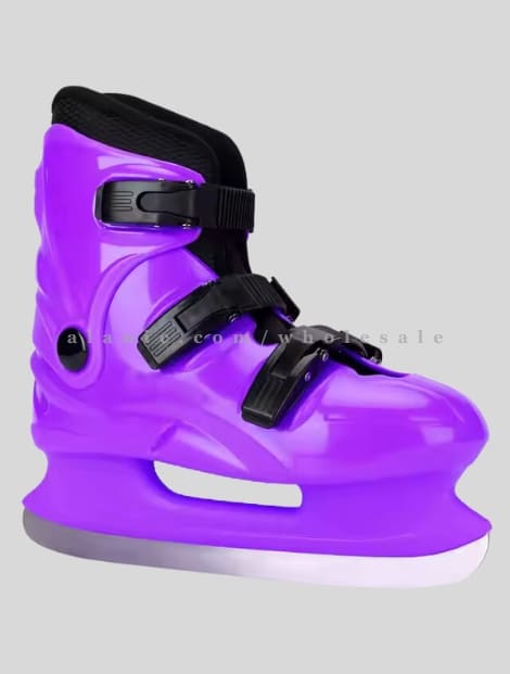 purple ice skating sports shoes vendor