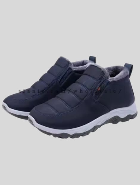 blue comfy walking shoes for winter manufacturer