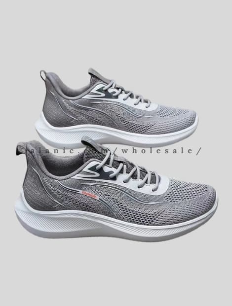 grey & white lightweight walking shoes in bulk