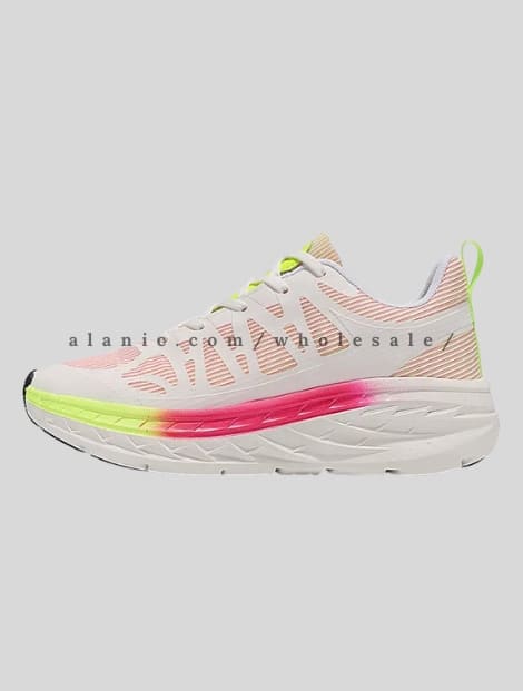 multicolored walking shoes with mesh vendor